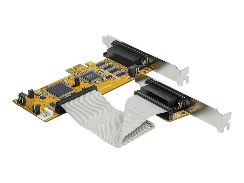 StarTech.com 8-Port PCI Express Serial Card - Low Profile - RS-232 - serial adapter