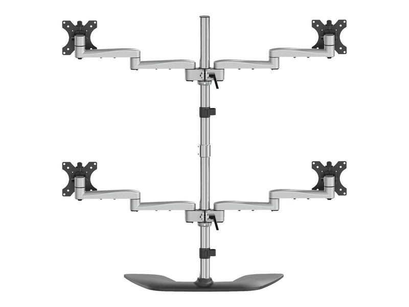 StarTech.com Quad-Monitor Stand - For up to 32" VESA Mount Monitors - stand (adjustable arm)