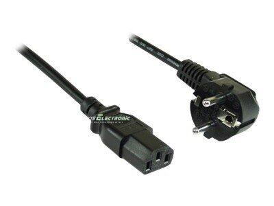 InLine - Stromkabel - IEC 60320 C13 zu CEE 7/7 (M) - 10 m -