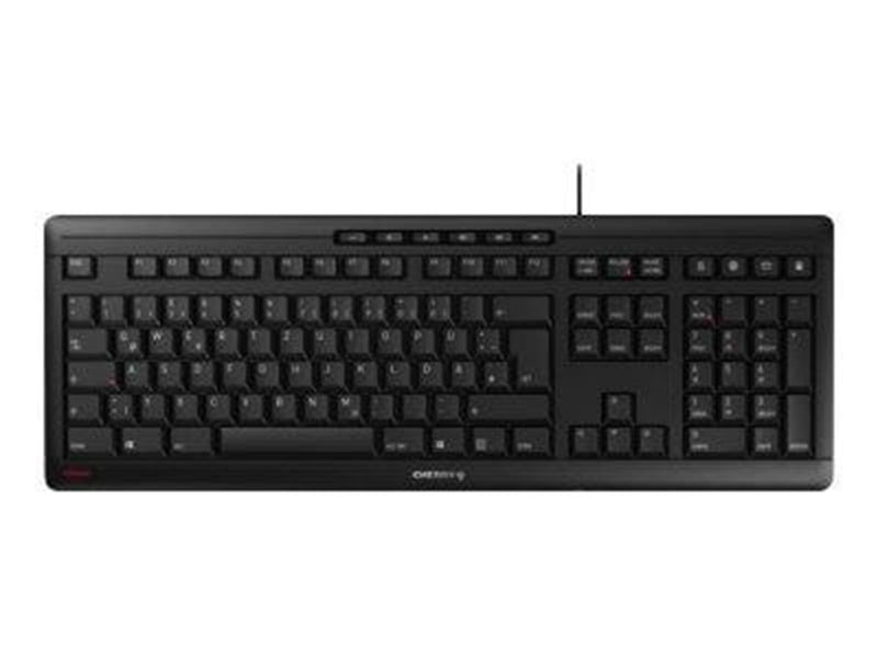 Cherry STREAM - Tastaturen - Englisch - Schwarz