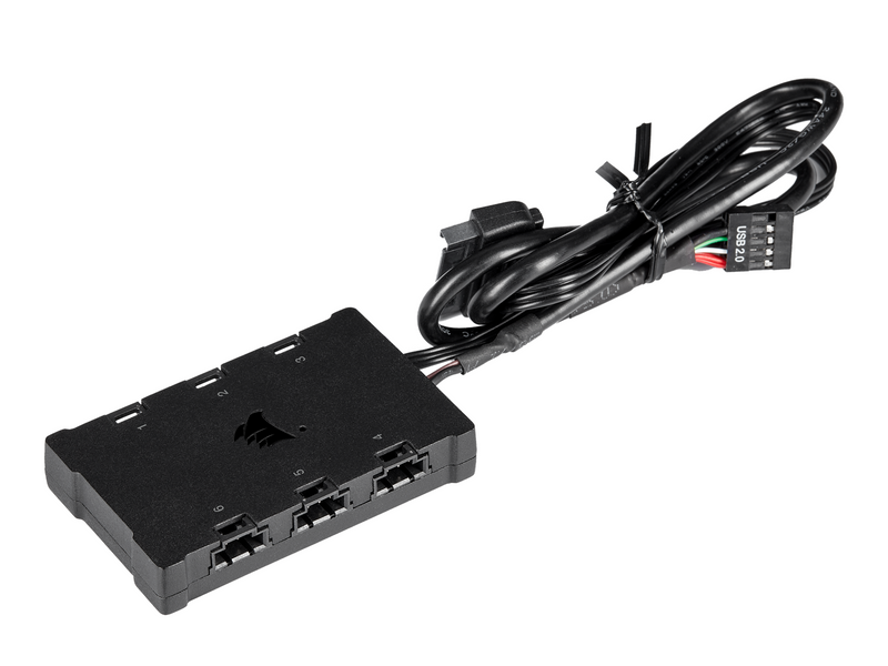 Corsair iCUE QL140 RGB - Black - 2-pack - Gehäuselüfter - 140mm - Schwarz mit RGB LED - 26 dBA