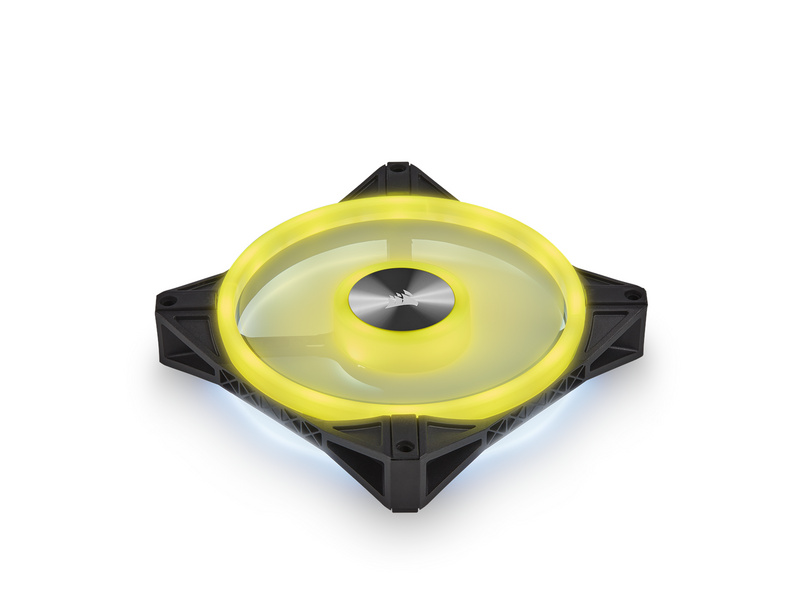 Corsair iCUE QL140 RGB - Black - 2-pack - Gehäuselüfter - 140mm - Schwarz mit RGB LED - 26 dBA