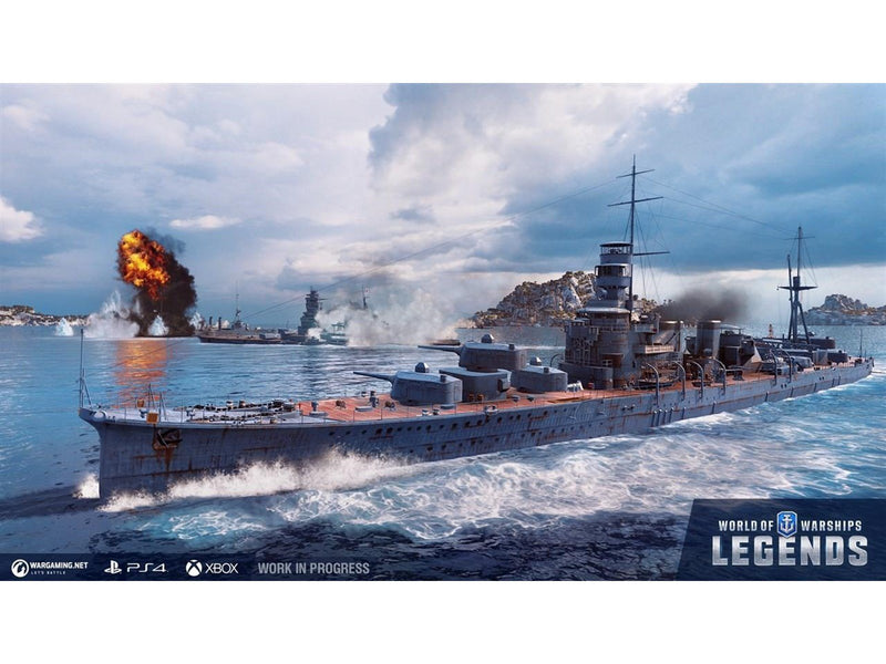 World of Warships: Legends (Firepower Deluxe Edition) - Sony PlayStation 4 - Simulator - PEGI 7