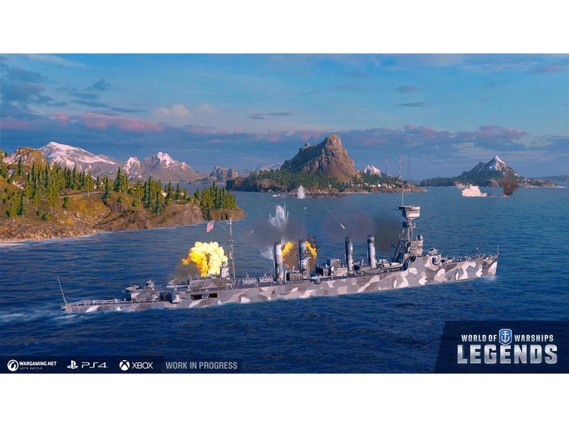 World of Warships: Legends (Firepower Deluxe Edition) - Sony PlayStation 4 - Simulator - PEGI 7