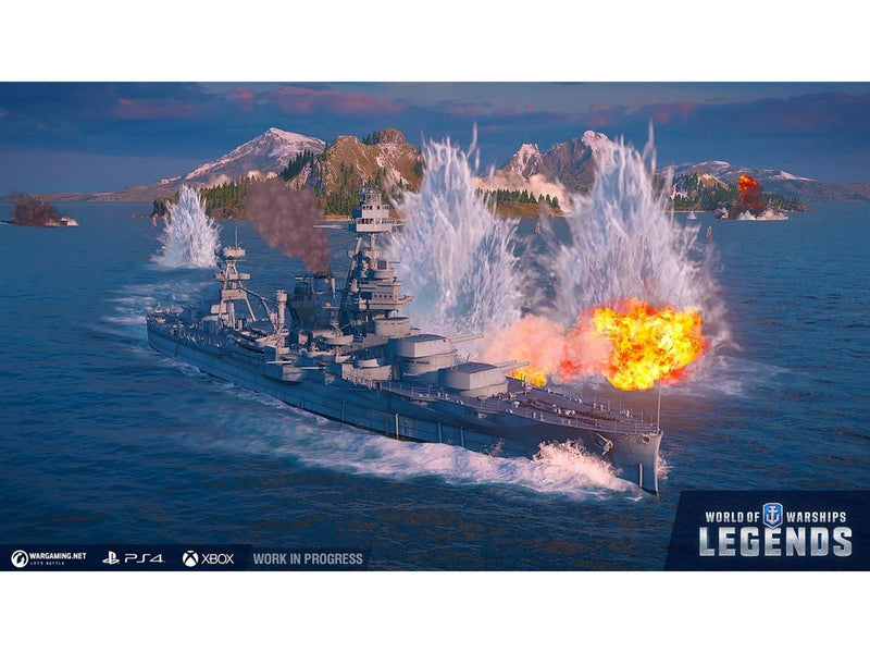 World of Warships: Legends (Firepower Deluxe Edition) - Sony PlayStation 4 - Simulator - PEGI 7