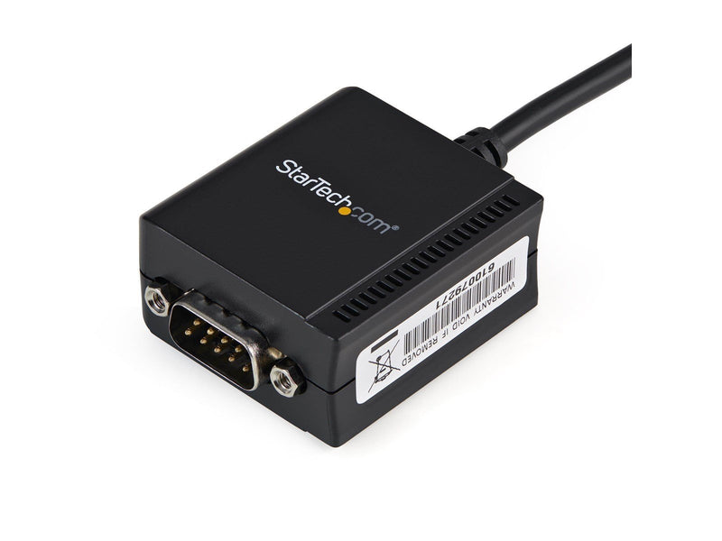 StarTech.com 1 Port FTDI USB zu Serial RS232 Adapter Kabel mit COM Retention