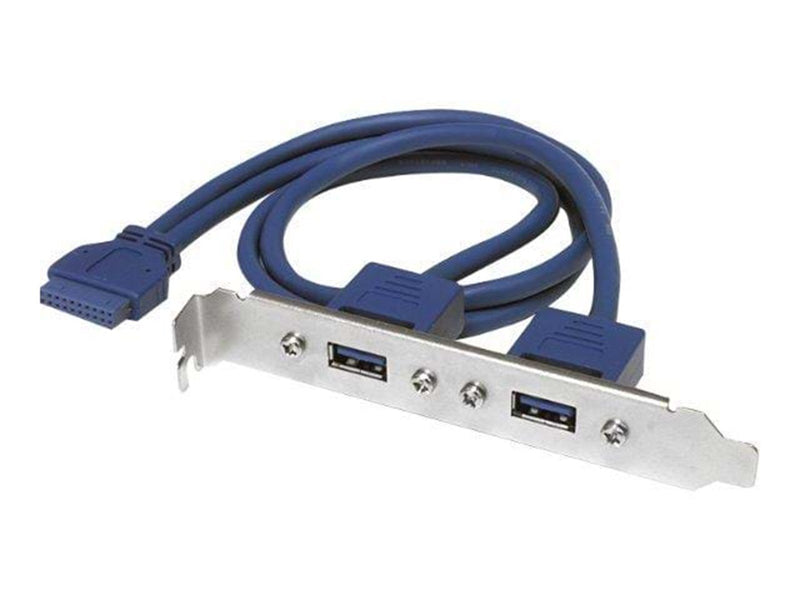 StarTech.com 2 Port USB 3.0 A Female Slo