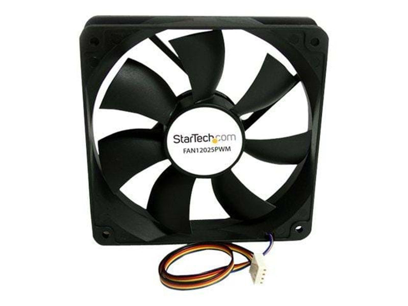 StarTech.com Case Fan 120mm - FAN12025PW - Gehäuselüfter - 120mm - Schwarz