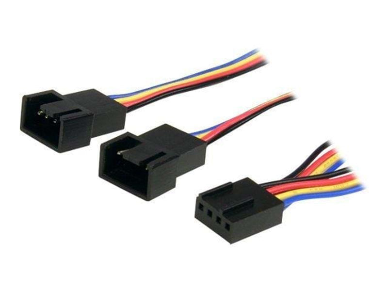 StarTech.com 12in 4 Pin Fan Strom Splitter Kabel - strömdelare für fläkt