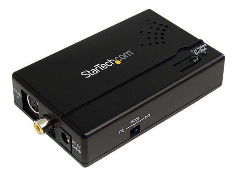 StarTech.com Composite und S-Video zu VGA Video Scan Konverter - videokonverterare