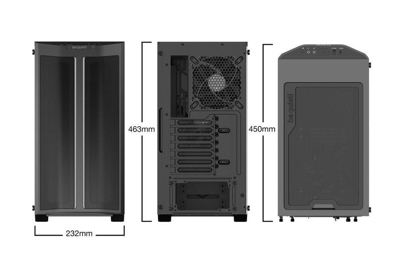 be quiet PC Gehäuse Pure Base 500DX ATX schwarz