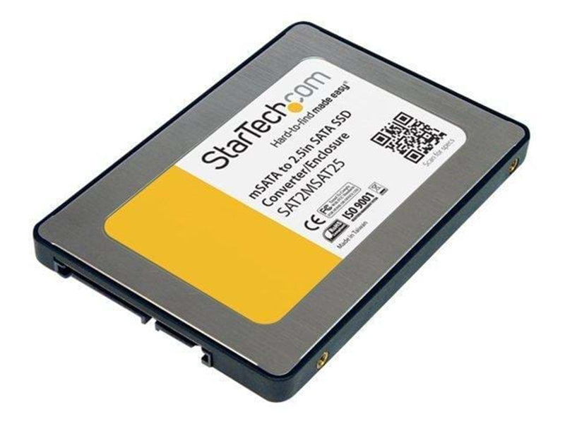 StarTech.com 2.5in SATA zu Mini SATA SSD Adapter Enclosure - Laufwerkgehäuse
