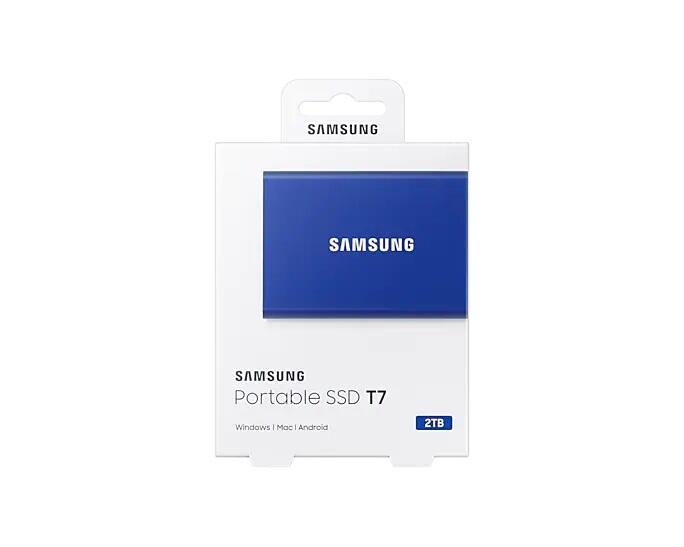 Samsung Portable SSD T7 1TB für PC/Mac (blue)