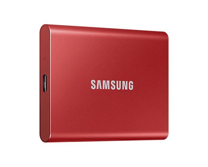 Samsung Portable SSD T7 2TB für PC/Mac (red)