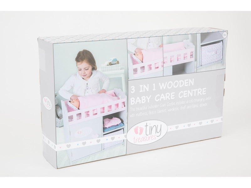 Tiny Treasures Wooden baby care center