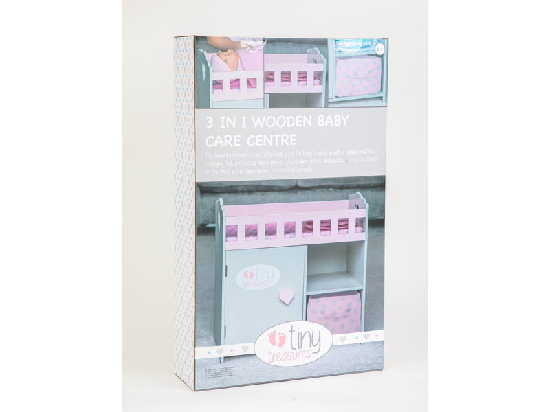 Tiny Treasures Wooden baby care center