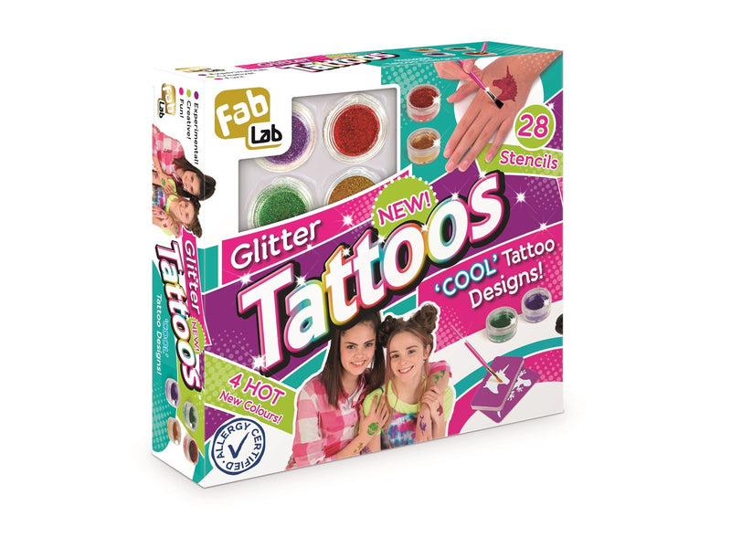 Fab Lab Glitter Tattoos