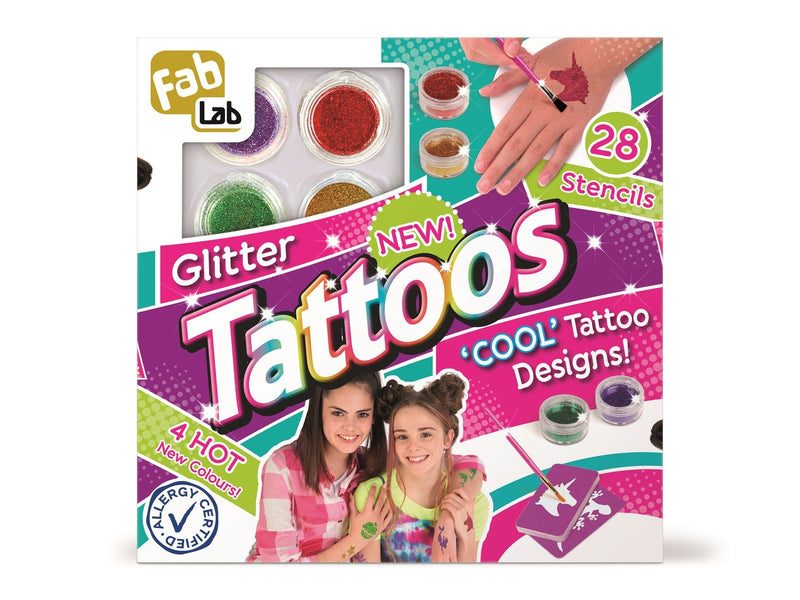 Fab Lab Glitter Tattoos