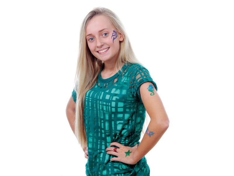 Fab Lab Glitter Tattoos