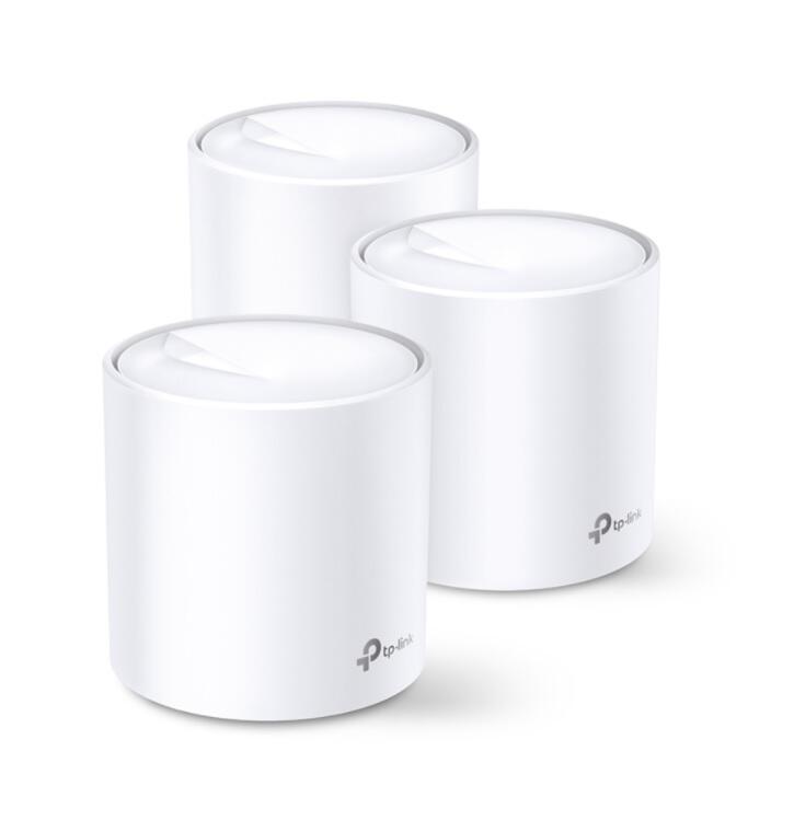 TP-Link Deco X60 AX3000 Mesh-WLAN-Netzwerk (3 Router)