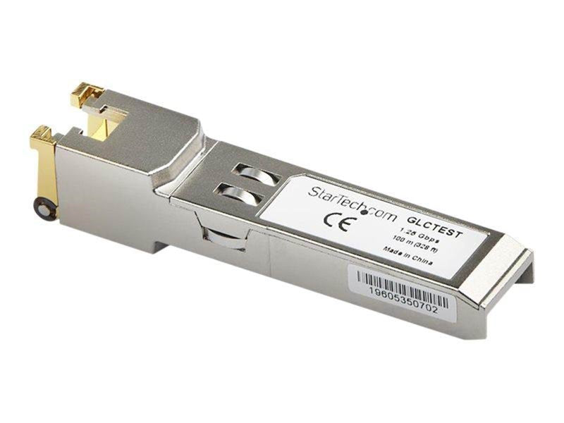 StarTech.com Cisco GLC-TE Compatible Module - 1000BASE-T Copper Industrial Gigabit Ethernet Transceiver - SFP to RJ45 Cat6/Cat5e