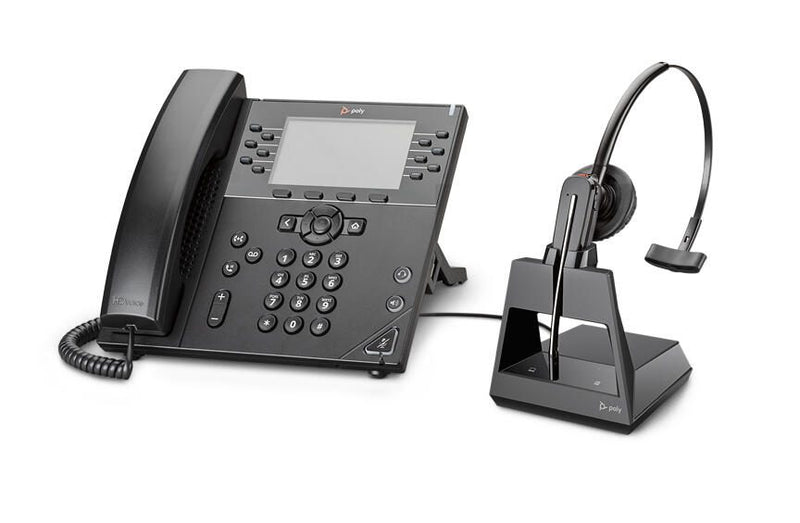 Poly Voyager 4245 Office Mono konvertierbares Headset (Bluetooth, USB)