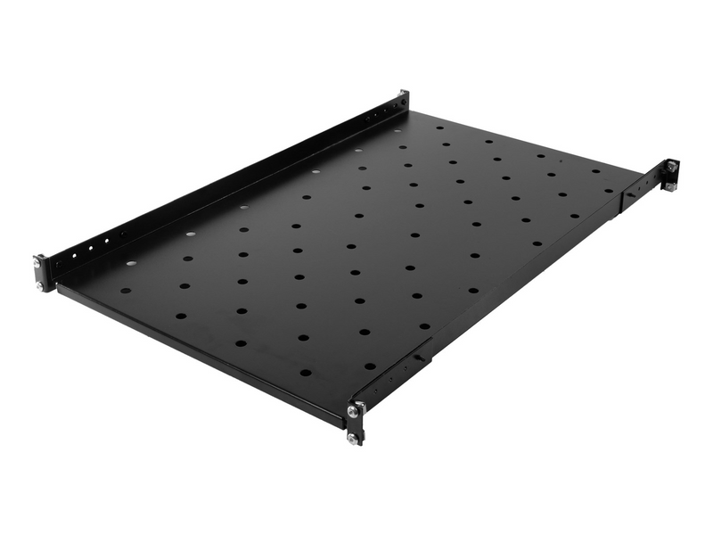 TOTEN System G fixed shelf for 19" cabinet for 1000/1200 deep cabinet black