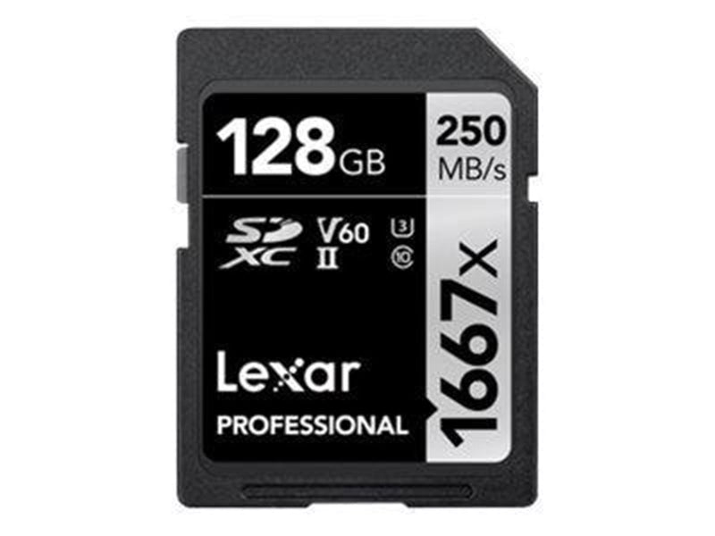 Lexar Professional SILVER 1667x - 250MB/s - 128GB