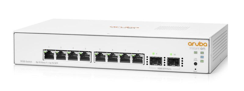 HPE Networking Instant On 1930 8G 2SFP managed Gigabit Switch