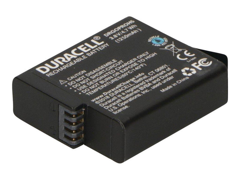DURACELL Li-Ion Battery 1250mAh for GoPro Hero 5/H