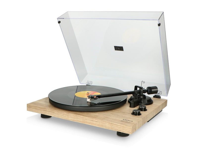 Lenco LBT-188PI - Record Player with Bluetooth® transmission wood - Pine - Plattenspieler Beige