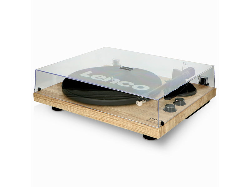 Lenco LBT-188PI - Record Player with Bluetooth® transmission wood - Pine - Plattenspieler Beige