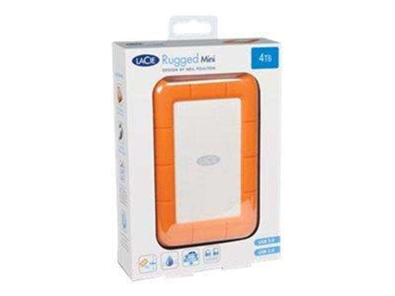 LaCie Rugged Mini - Extern Festplatte - 5TB - Orange