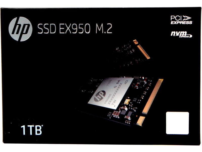 HP SSD M.2 1TB  EX950 NVMe PCIe 3.0 x 4 1.3