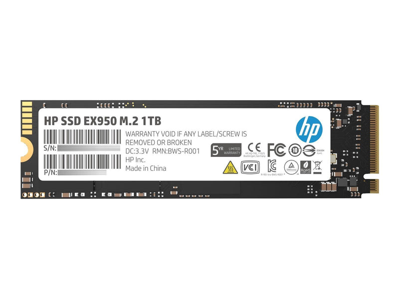 HP SSD M.2 1TB  EX950 NVMe PCIe 3.0 x 4 1.3