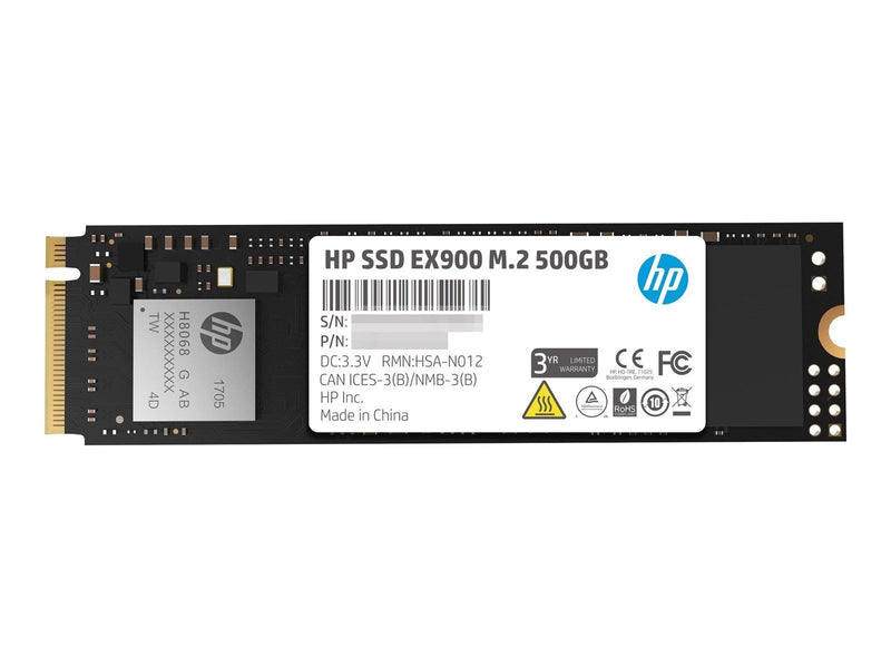 HP SSD M.2 1TB  EX900 NVMe PCIe 3.0 x 4 1.3