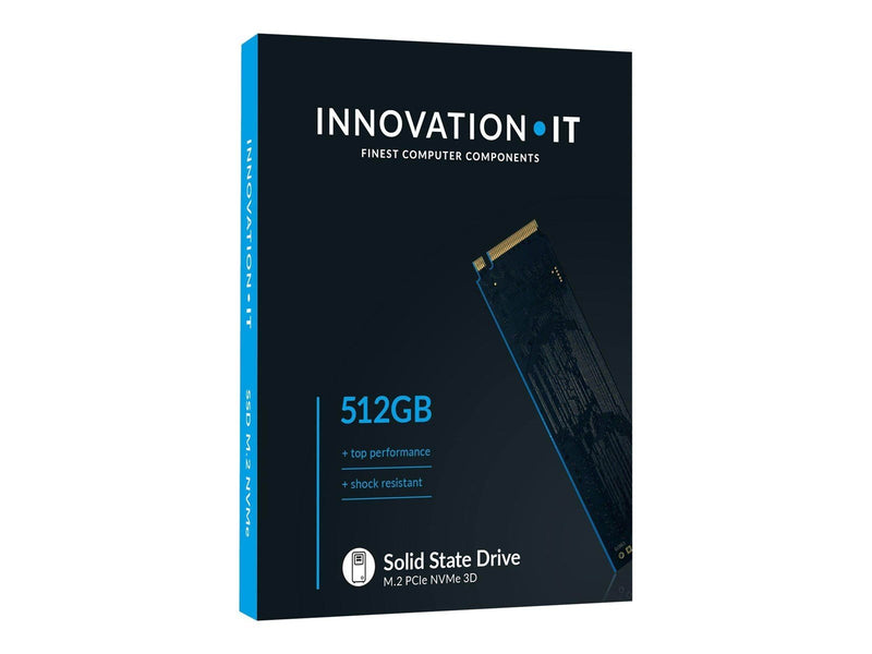 Innovation IT SSD M.2 512GB InnovationIT Black NVMe PCIe retail