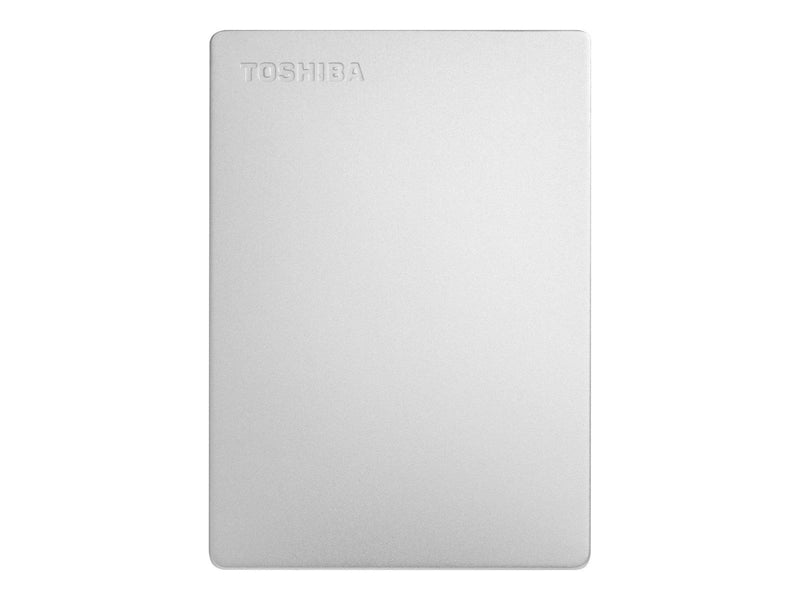 Toshiba Canvio Slim - Extern Festplatte - 1TB - Silber