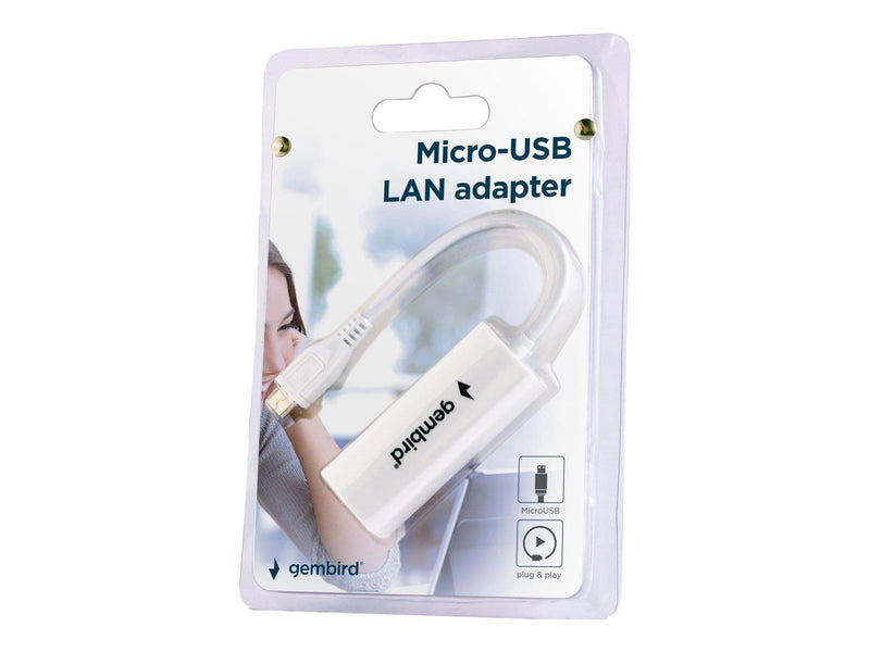Gembird NIC-mU2-01 MicroUSB 2.0 LAN adapter for mobile devices