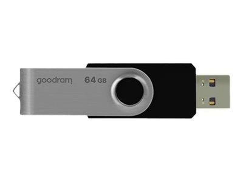 GOODRAM memory USB UTS2 64GB USB 2.0 Black - 64GB - USB-Stick