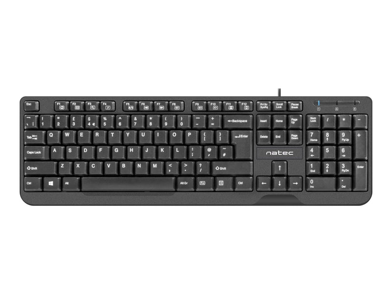 Natec Genesis - Tastaturen - Englisch - US - Schwarz