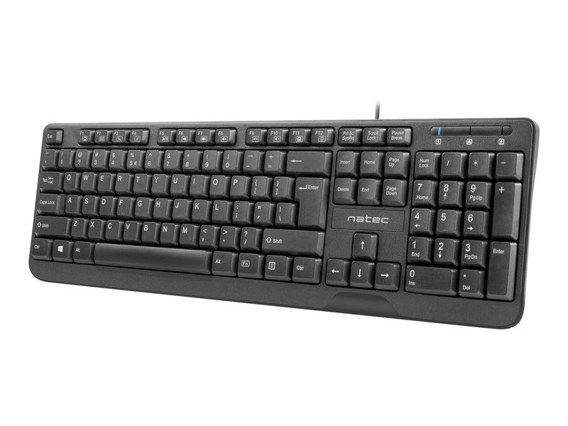 Natec Genesis - Tastaturen - Englisch - US - Schwarz