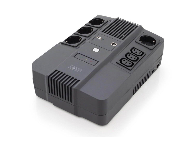 DIGITUS UPS Line-Interactive 800VA/480W AVR 4xSCHU