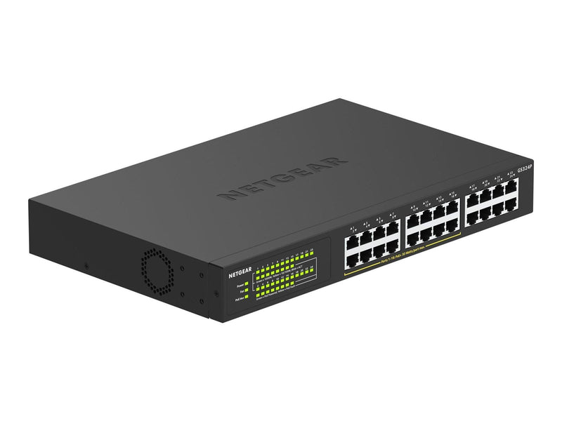 Netgear GS324P 24-Port Gigabit Ethernet Unmanaged Switch with 16-Ports PoE+ (190W)
