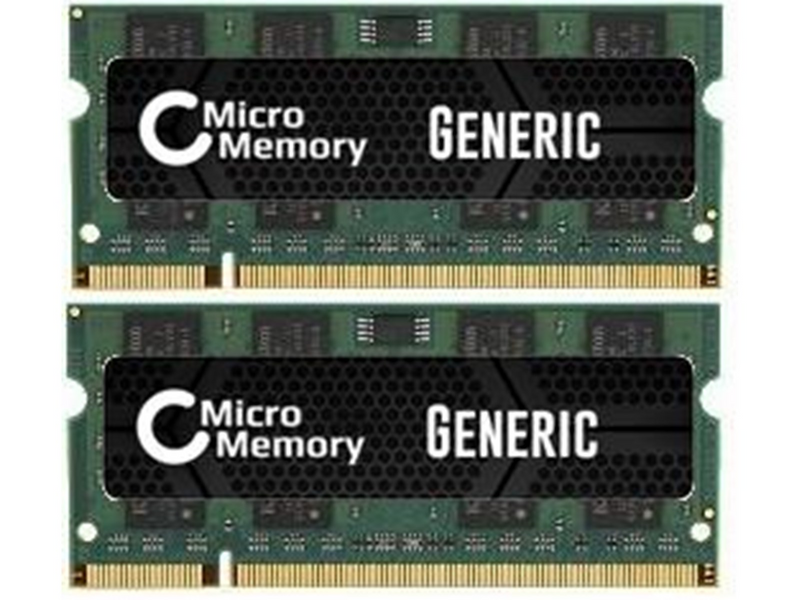 CoreParts Memory Speicher - 4 GB : 2 x 2 GB - SO DIMM 200-pin