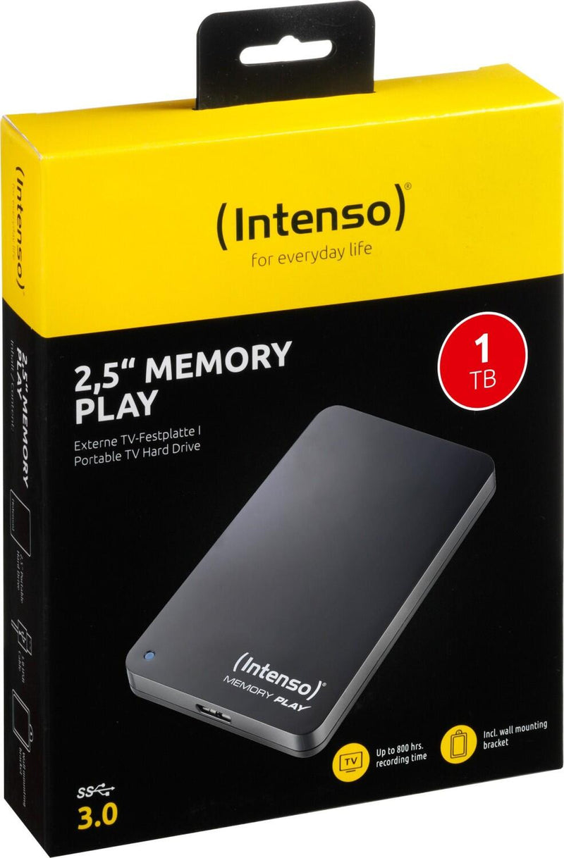 Intenso Memory Play - 2 TB in Schwarz