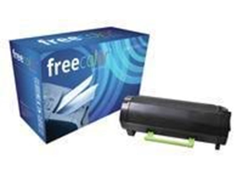 FREECOLOR Toner Lexmark MX510/511/611 black kompat - Tonerpatrone Schwarz