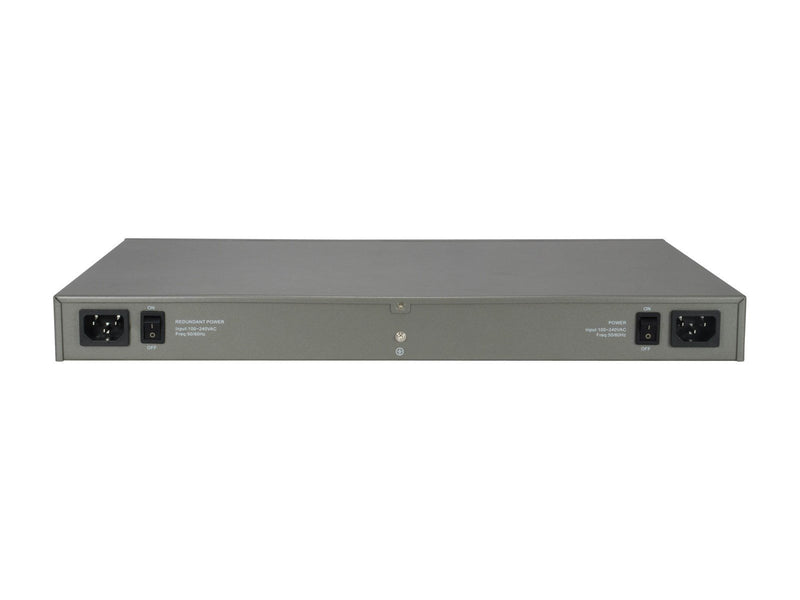 LevelOne GTL-2091 20-Port L3 Managed Gigabit Switch (12 x 10GbE SFP+ 8 x Gigabit RJ45) Redundant power supply