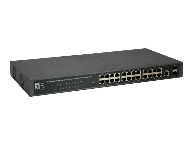 LevelOne Switch 24x GE GEP-2652      2xGSFP     37