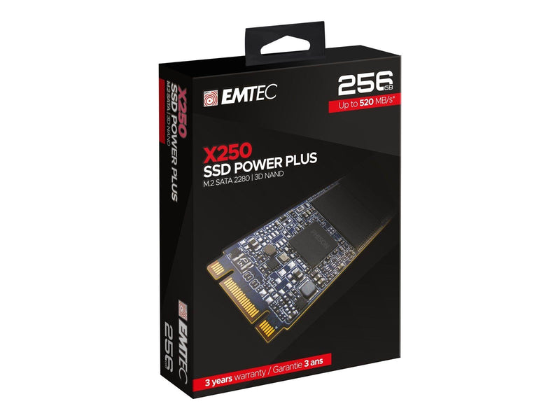 Emtec Power Plus X250 SSD - 256GB - SATA-600 - M.2 2280